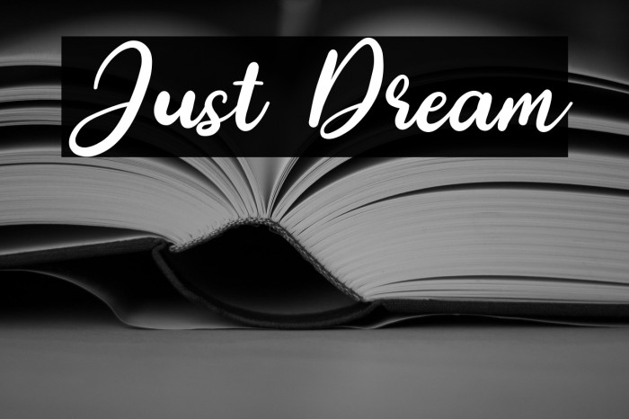 Just Dream Example 3