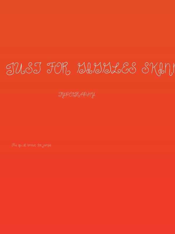 Just For Giggles Skinny Poster