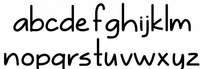 Just Gotta Smile 字体 小写