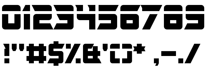 Just In The Firestorm Regular Font OTHER CHARS