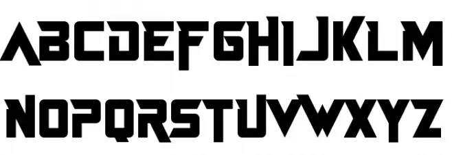 Just In The Firestorm Regular Schriftart Groß