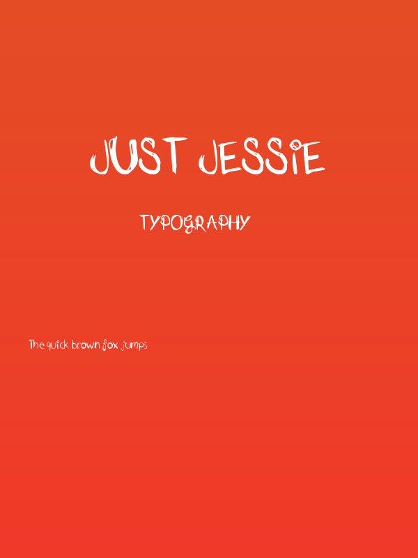 Just Jessie Poster