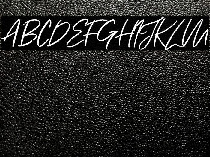 Just Kelly Justine Font examples