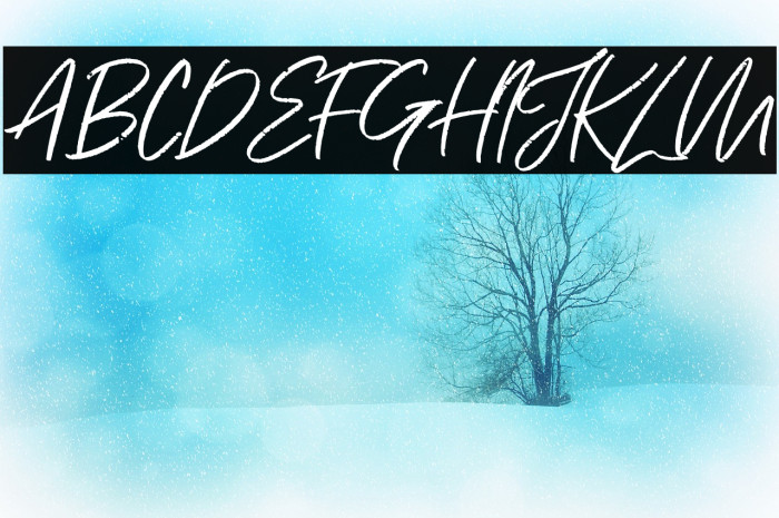 Just Kelly Justine Font examples