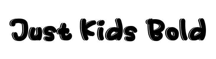 Just Kids Bold Font