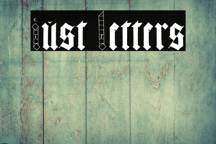 Just Letters Example 2