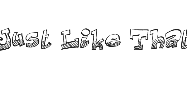 Just Like That Logo