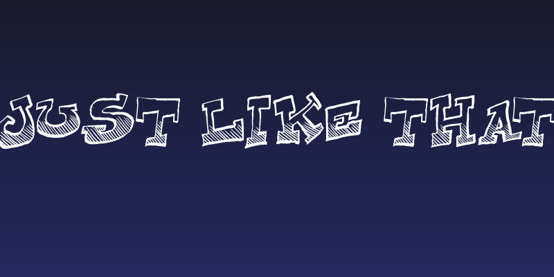 Just Like That Social Header