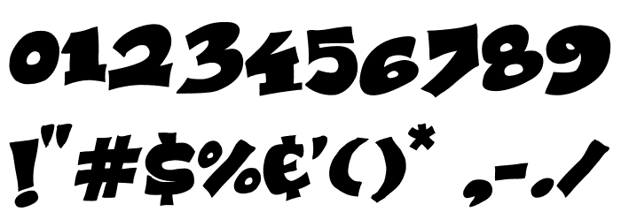 Just Like This Font OTHER CHARS