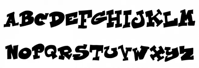 Just Like This Schriftart Groß