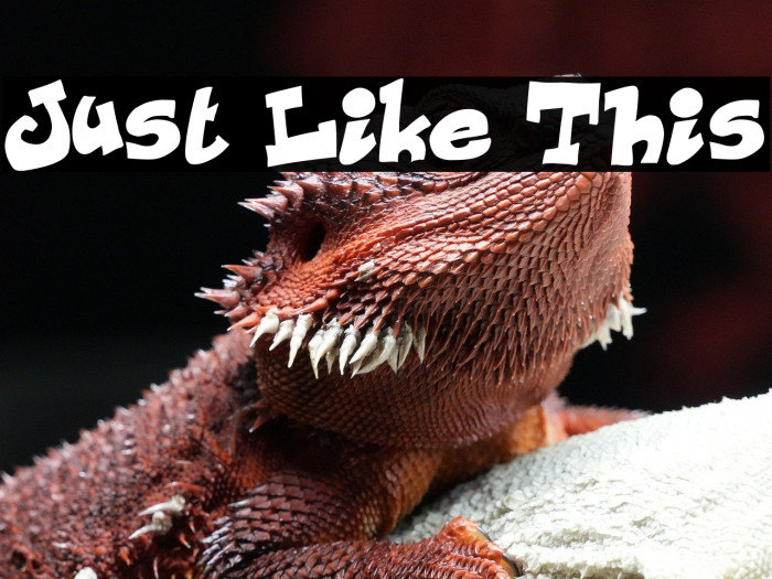 Just Like This Example 3