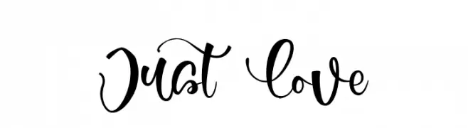Just Love  Frei Schriftart Herunterladen