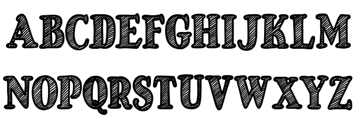 Just Mandrawn Font OTHER CHARS