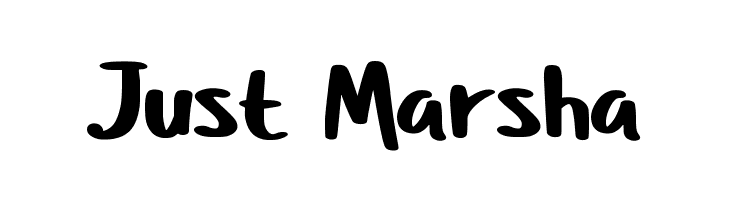 Just Marsha  Frei Schriftart Herunterladen