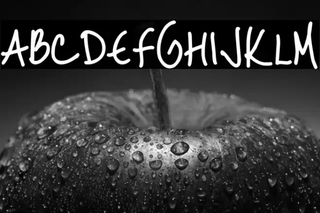 Just Me Again Down Here Font examples