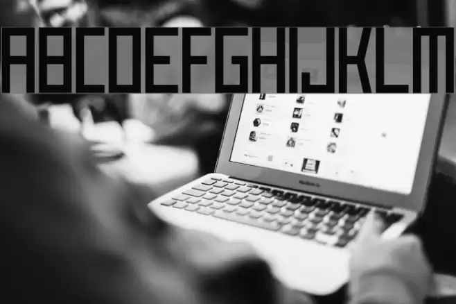 Just My Type Font examples