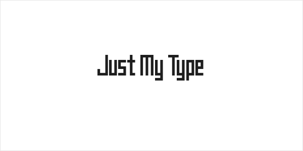 Just My Type Logo