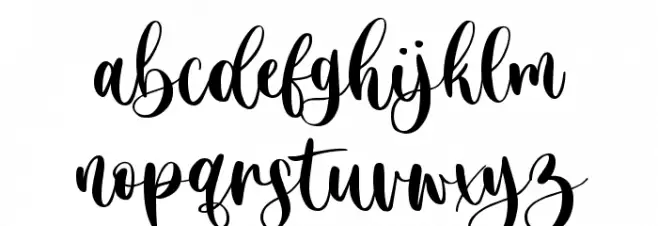 Just Overthink फ़ॉन्ट लोअरकेस