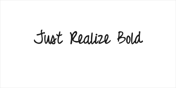 Just Realize Bold Logo