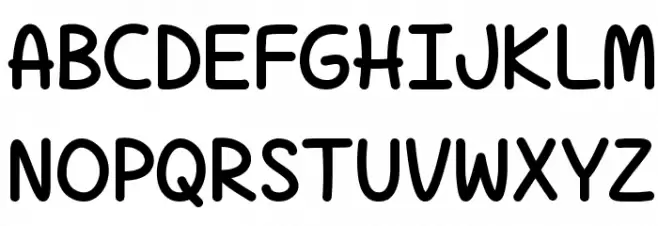 Just Sayin' Schriftart Groß