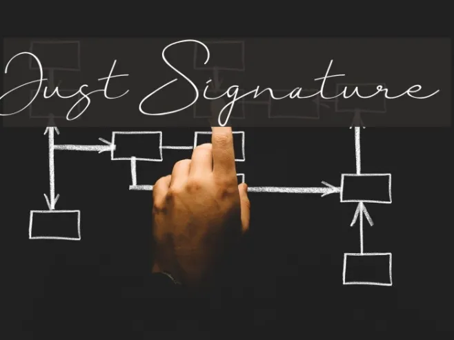 Just Signature Example 1