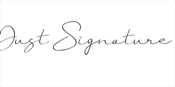 Just Signature Logo