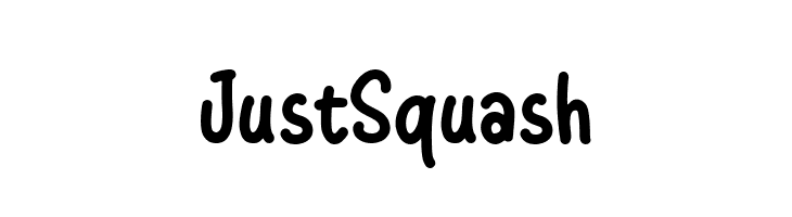 Just Squash  नि: शुल्क फ़ॉन्ट्स डाउनलोड