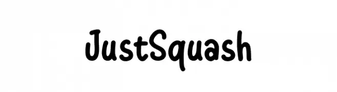 Just Squash  Frei Schriftart Herunterladen