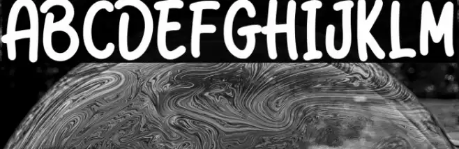 Just Squash Font examples