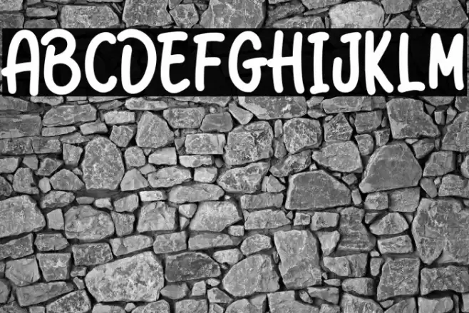 Just Squash Font examples