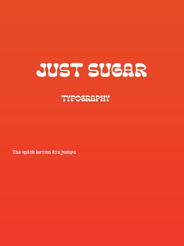Just Sugar Poster