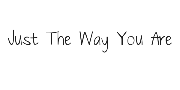 Just The Way You Are Logo