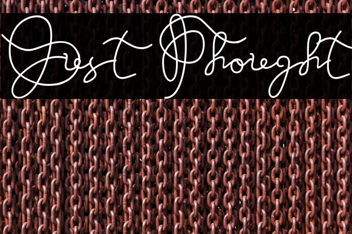 Just Thought Example 3