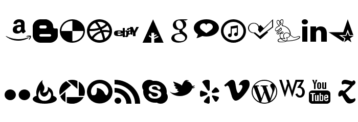 Just Vector Regular Schriftart Kleinbuchstaben
