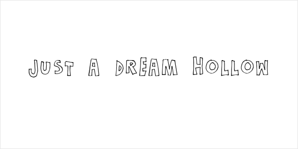 Just a dream Hollow Logo