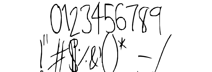 Just for fun Font OTHER CHARS