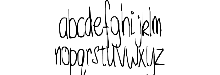 Just for fun Font LOWERCASE
