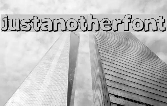 JustAnotherFont Font examples