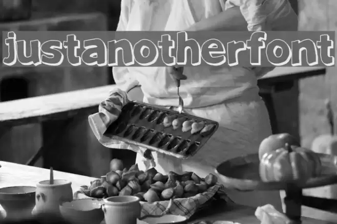 JustAnotherFont Font examples