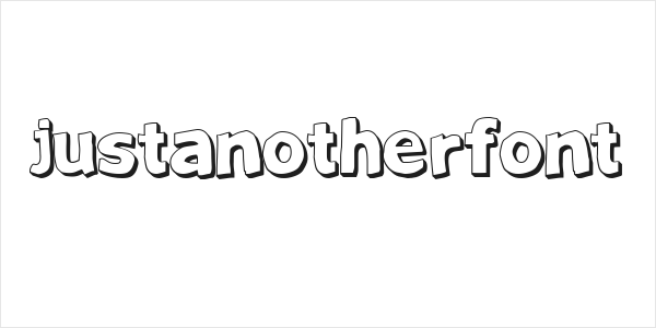 JustAnotherFont Logo