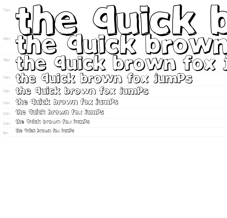 JustAnotherFont Waterfall