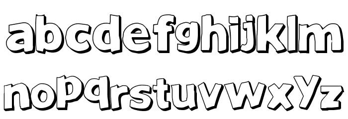 JustAnotherFont फ़ॉन्ट लोअरकेस