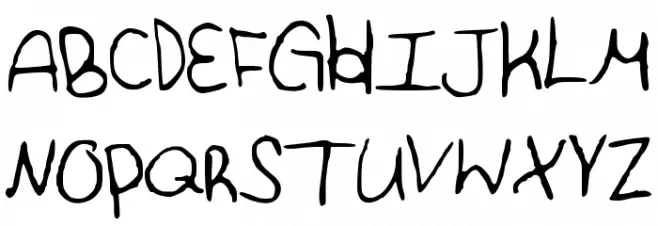 JustBreathe Font UPPERCASE