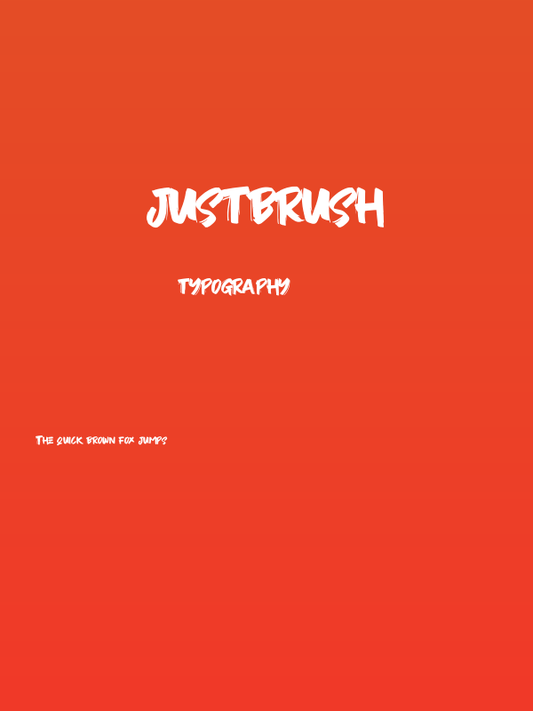 JustBrush Poster