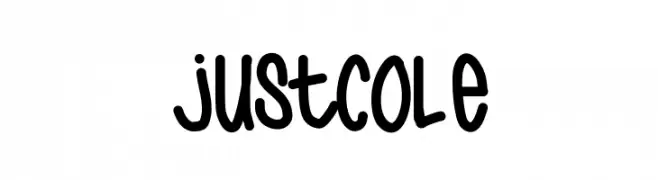 JustCole  Fuentes Gratis Descargar
