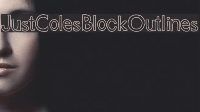 JustColesBlockOutlines Example 1