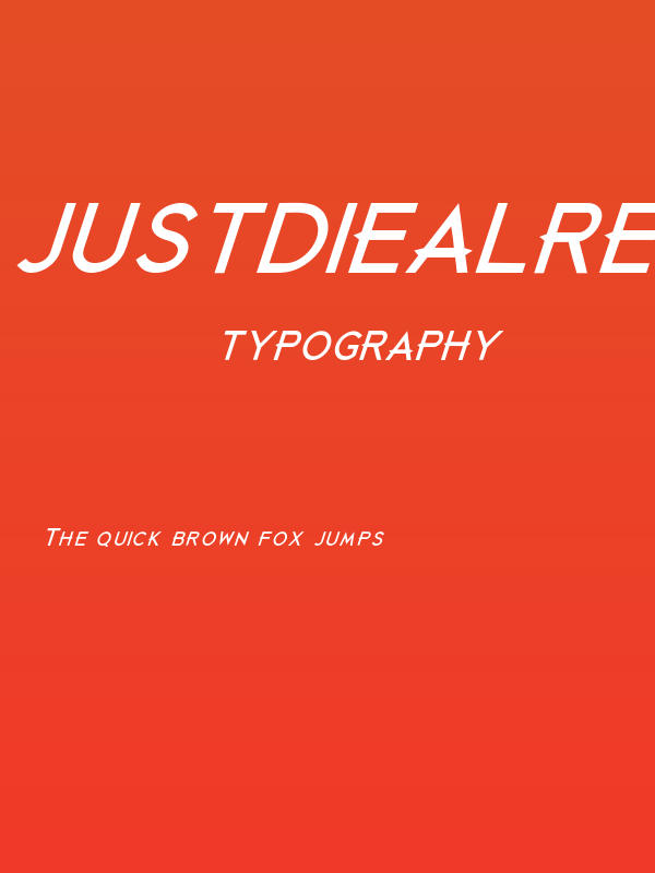 JustDieAlready-BlackItalic Poster