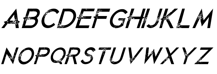 JustDieAlready-Italic Font LOWERCASE