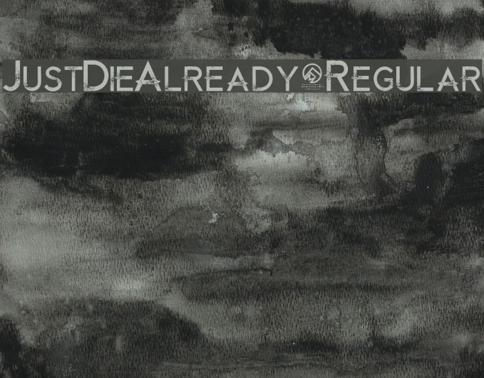 JustDieAlready-Regular Example 3