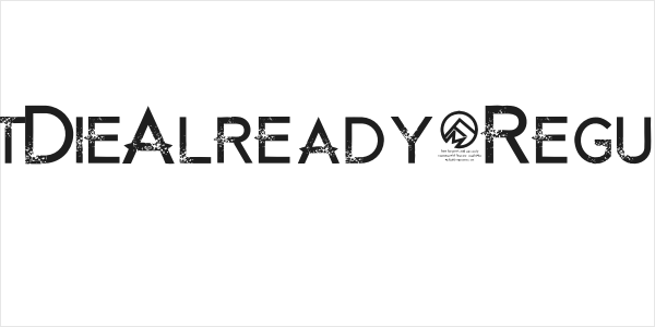 JustDieAlready-Regular Logo